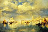 Thomas Moran Venetian Scene painting